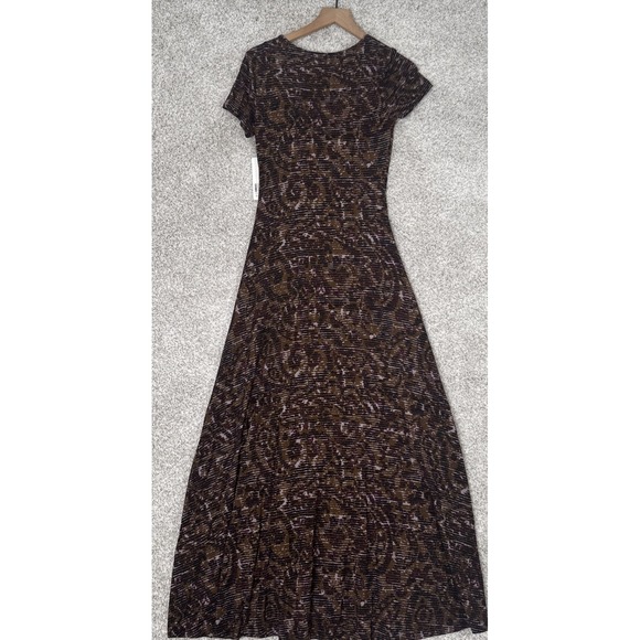 Soft Surroundings Caity Wrap Dress‎ Abstract Paisley Print Size M(10/12) - Picture 8 of 12